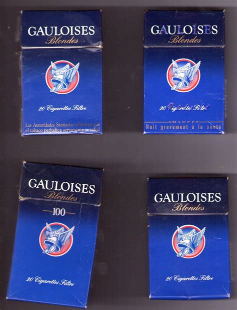 prix paquet de cigarettes gauloises